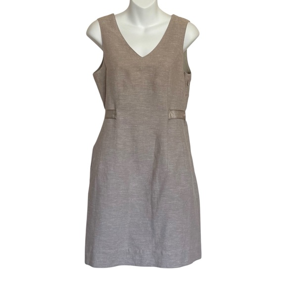 Banana Republic Dresses & Skirts - Banana Republic Linen Blend Sheath Dress Size 6P